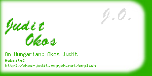 judit okos business card